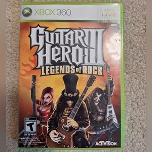 Xbox 360 Guitar Hero 3 Legends of Rock